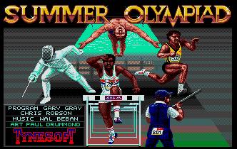 Pantallazo de Summer Olympiad para Atari ST