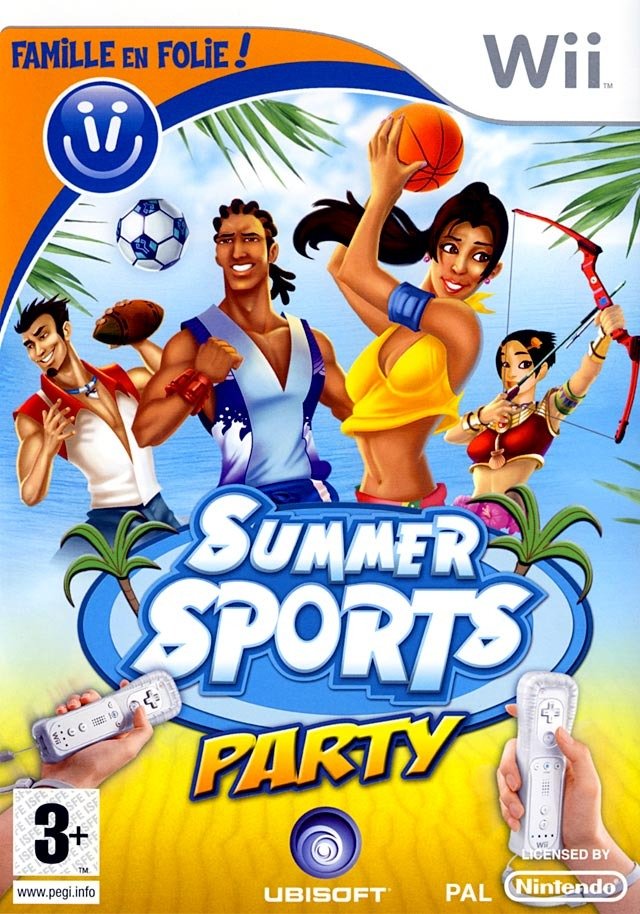 Caratula de Summer Sports Party para Wii