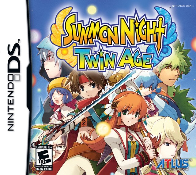 Caratula de Summon Night Twin Age para Nintendo DS