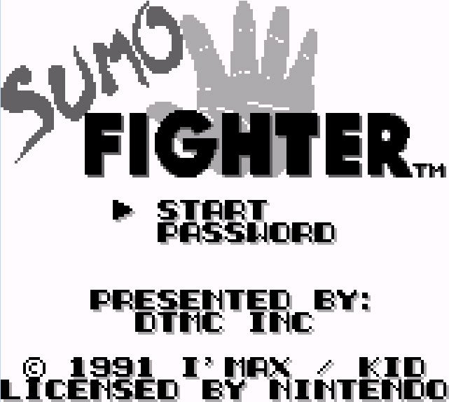 Pantallazo de Sumo Fighter para Game Boy