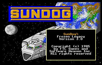 Pantallazo de Sundog: Frozen Legacy para Atari ST