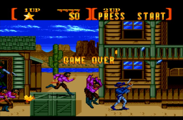 Pantallazo de Sunset Riders para Sega Megadrive