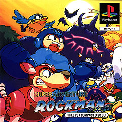 Caratula de Super Adventure Rockman para PlayStation