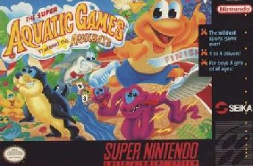 Caratula de Super Aquatic Games, The para Super Nintendo