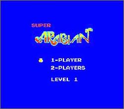 Pantallazo de Super Arabian para Nintendo (NES)