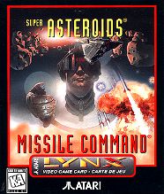 Caratula de Super Asteroids & Missile Command para Atari Lynx