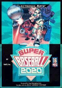 Caratula de Super Baseball 2020 para Sega Megadrive