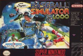 Caratula de Super Baseball Simulator 1.000 para Super Nintendo
