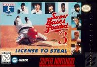 Caratula de Super Bases Loaded 3: License To Steal para Super Nintendo