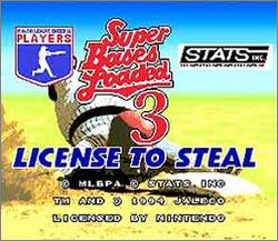 Pantallazo de Super Bases Loaded 3: License To Steal para Super Nintendo