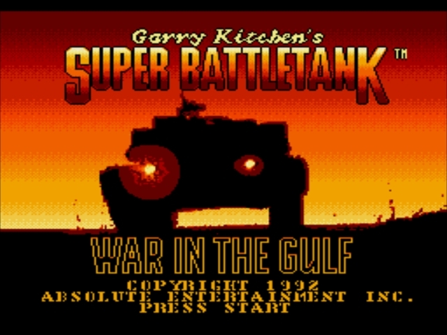 Pantallazo de Super Battletank para Sega Megadrive