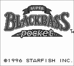 Pantallazo de Super Black Bass Pocket para Game Boy