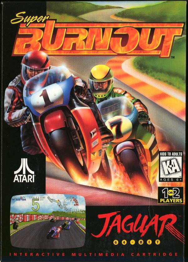Caratula de Super Burnout para Atari Jaguar