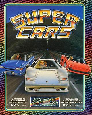 Caratula de Super Cars para Amiga