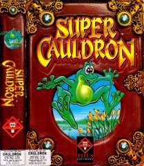Caratula de Super Cauldron / Cauldron 3 para Amstrad CPC