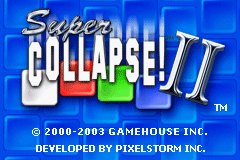 Pantallazo de Super Collapse! II para Game Boy Advance