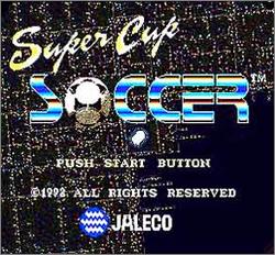 Pantallazo de Super Cup Soccer (Japonés) para Super Nintendo