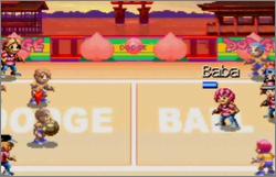 Pantallazo de Super Dodge Ball Advance para Game Boy Advance