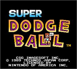 Pantallazo de Super Dodge Ball para Nintendo (NES)