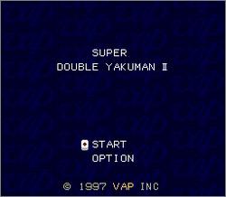 Pantallazo de Super Double Yakuman II (Japonés) para Super Nintendo