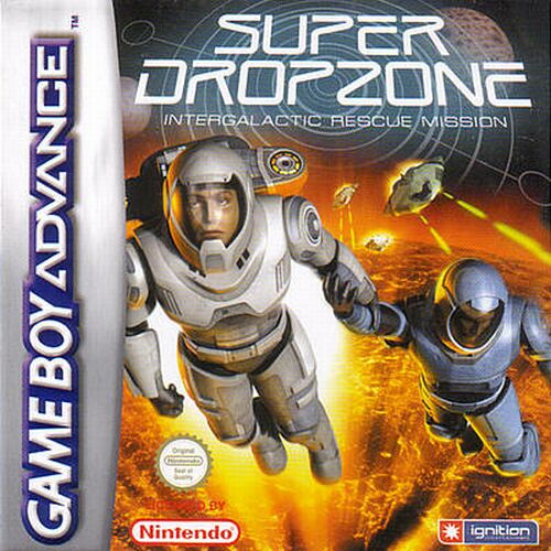 Caratula de Super Dropzone: Intergalactic Rescue Mission para Game Boy Advance