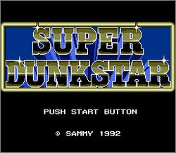 Pantallazo de Super Dunk Star (Japonés) para Super Nintendo