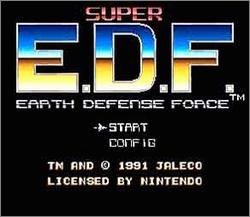 Pantallazo de Super Earth Defense Force para Super Nintendo