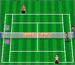 Pantallazo de Super Final Match Tennis (Japonés) para Super Nintendo