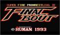 Super Fire Pro Wrestling III: Final Bout (Japonés)
