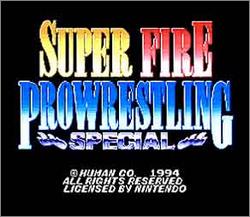 Pantallazo de Super Fire Pro Wrestling Special (Japonés) para Super Nintendo