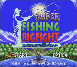 Pantallazo de Super Fishing: Big Fight (Japonés) para Super Nintendo