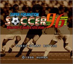 Pantallazo de Super Formation Soccer 96 (Japonés) para Super Nintendo