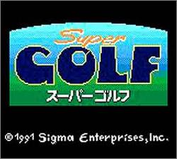 Pantallazo de Super Golf (Japonés) para Gamegear