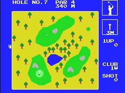 Pantallazo de Super Golf para MSX