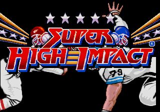 Pantallazo de Super High Impact para Sega Megadrive