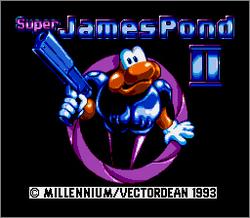 Pantallazo de Super James Pond II (Japonés) para Super Nintendo