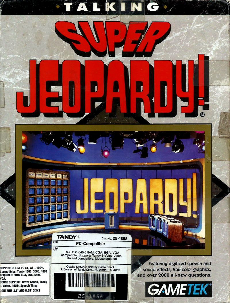 Caratula de Super Jeopardy! para PC