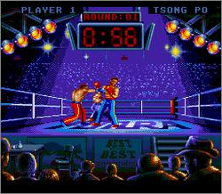 Pantallazo de Super Kick Boxing (Japonés) para Super Nintendo