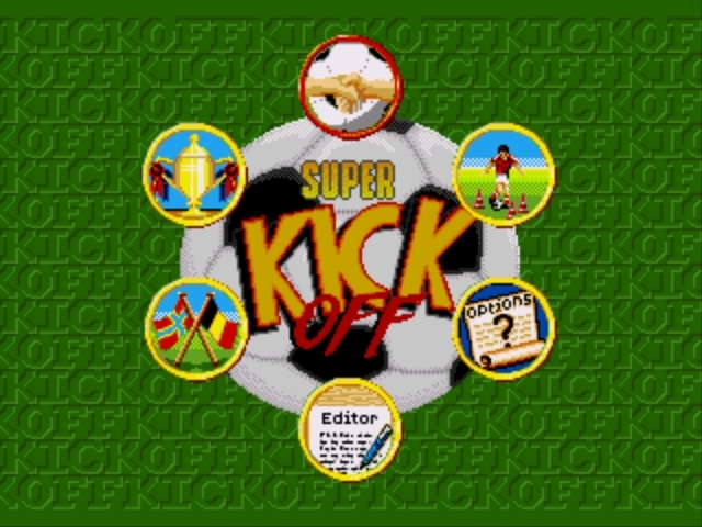 Pantallazo de Super Kick Off para Sega Megadrive