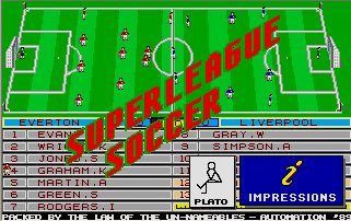 Pantallazo de Super League Soccer para Atari ST