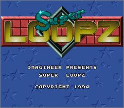 Pantallazo de Super Loopz (Japonés) para Super Nintendo