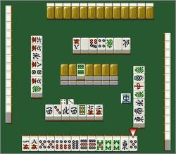 Pantallazo de Super Mahjong 2: Honkaku 4nin Uchi (Japonés) para Super Nintendo