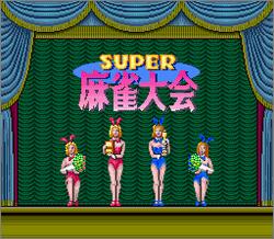 Pantallazo de Super Mahjong Taikai (Japonés) para Super Nintendo