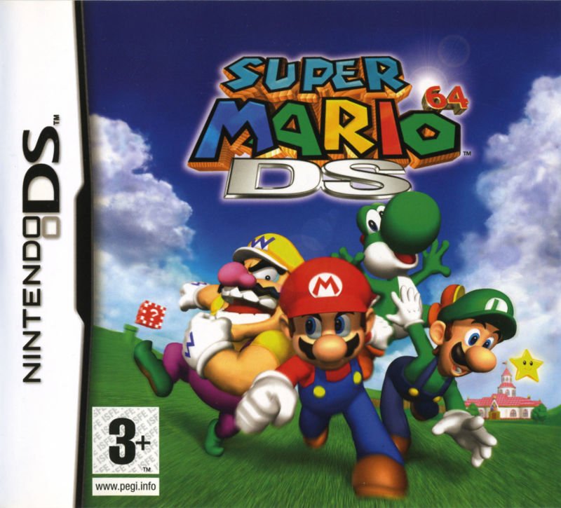 Caratula de Super Mario 64 DS para Nintendo DS