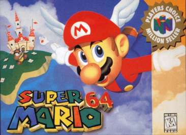 Caratula de Super Mario 64 para Nintendo 64