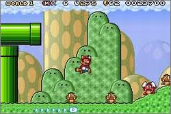 Pantallazo de Super Mario Advance 4: Super Mario Bros. 3 para Game Boy Advance