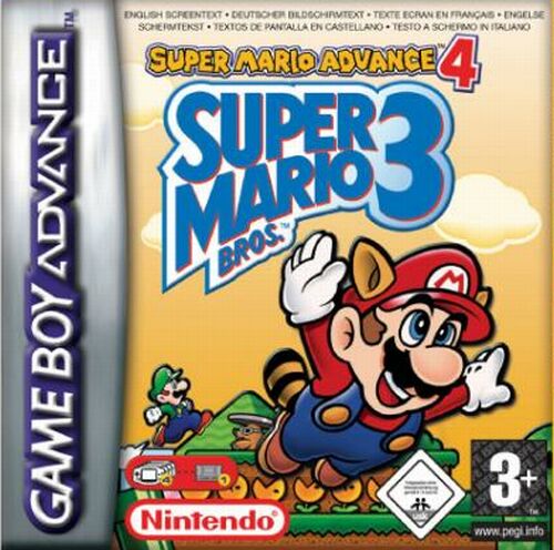 Caratula de Super Mario Advance 4: Super Mario Bros. 3 para Game Boy Advance