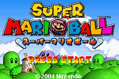 Pantallazo de Super Mario Ball (Japonés) para Game Boy Advance