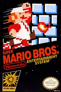 Caratula de Super Mario Bros. para Nintendo (NES)