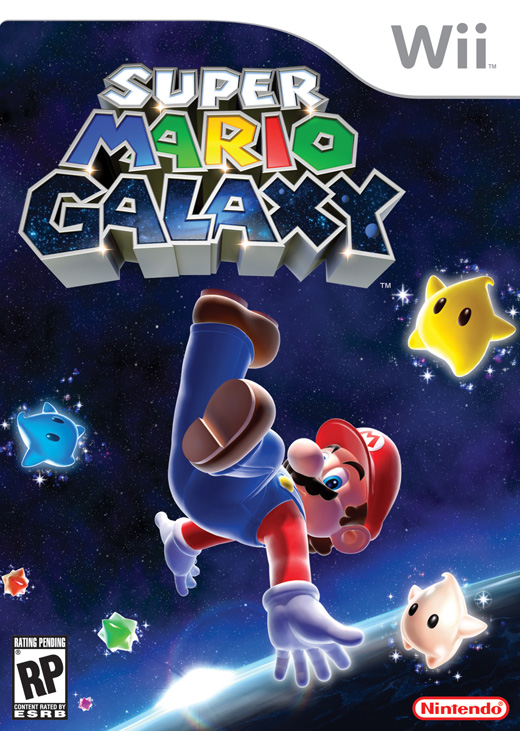 Caratula de Super Mario Galaxy para Wii